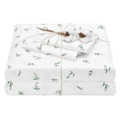 Cotton Green Leaves Styled